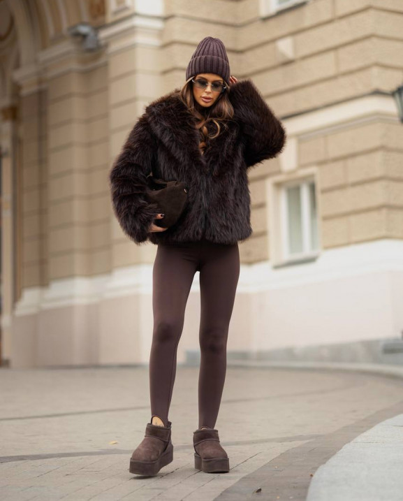 98 Шуба з екохутра